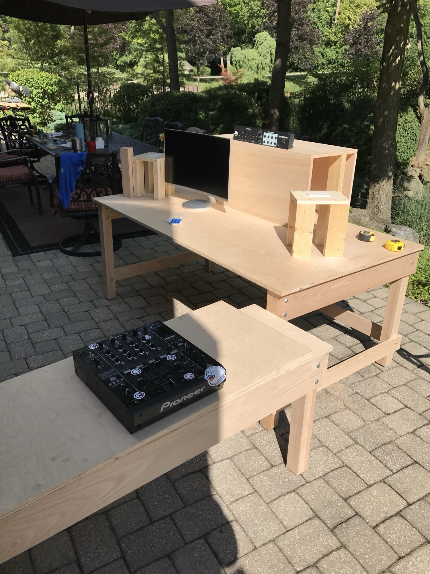 Oak Studio Desk